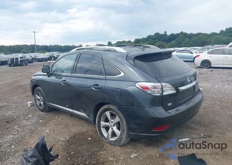 2011 Lexus Rx 350 from USA, damaged, VIN 2T2BK1BA2BC095194